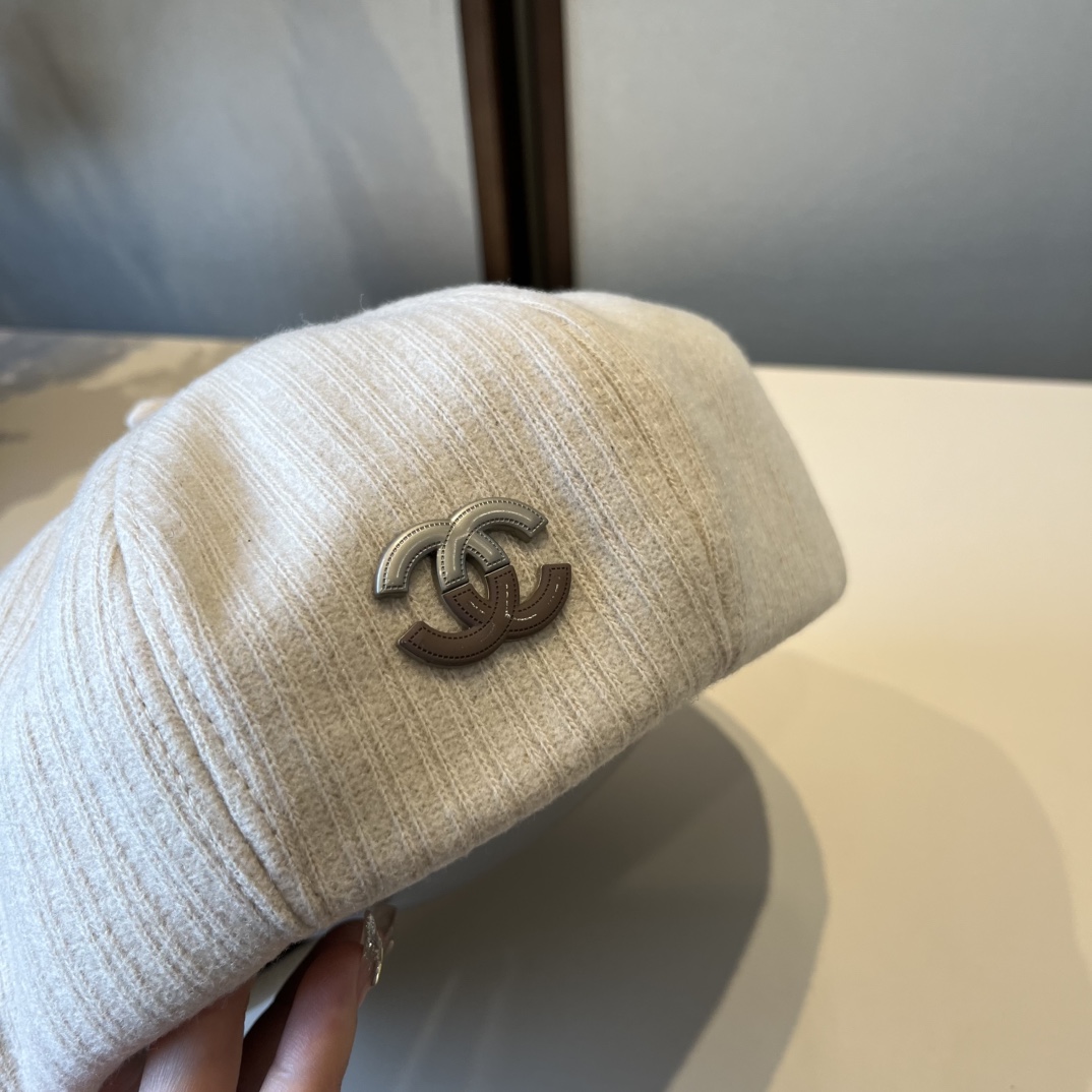 🆕

Chanel香奈儿贝雷帽，春夏款，头围57cm