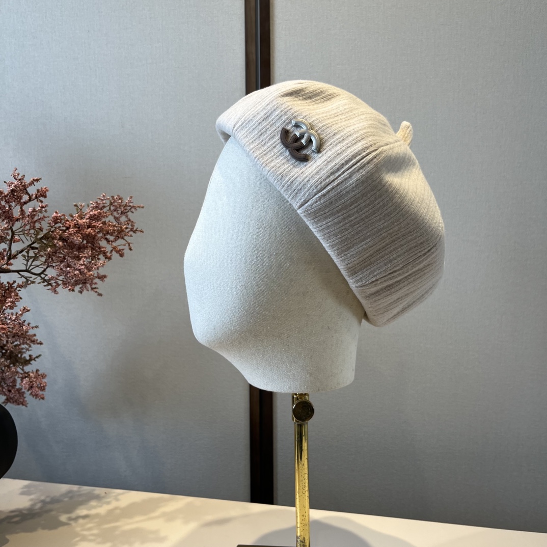 🆕

Chanel香奈儿贝雷帽，春夏款，头围57cm