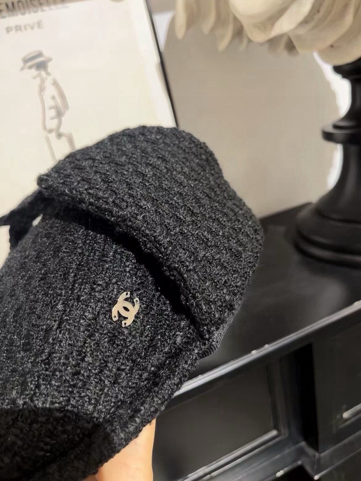 🆕

Chanel香奈儿秋冬新品鸭舌前进帽，王一博同款小香24秋冬新款