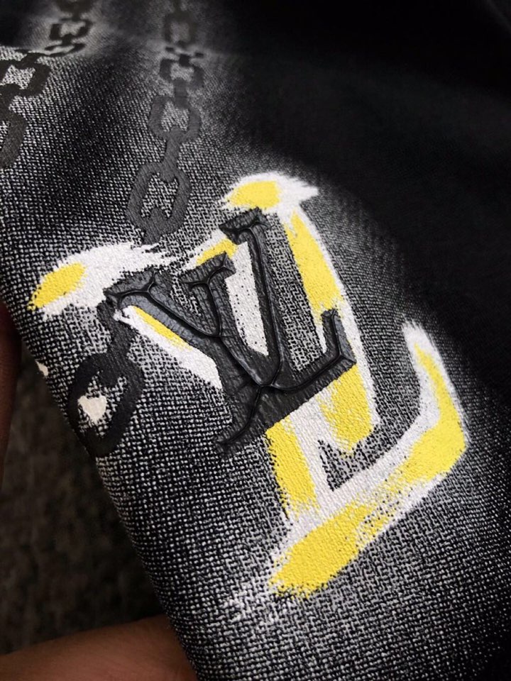  Louis Vuitton 路易威登 LV驴家25ss春夏涂鸦经典短袖圆领T恤，精致工艺面料，顶级元素