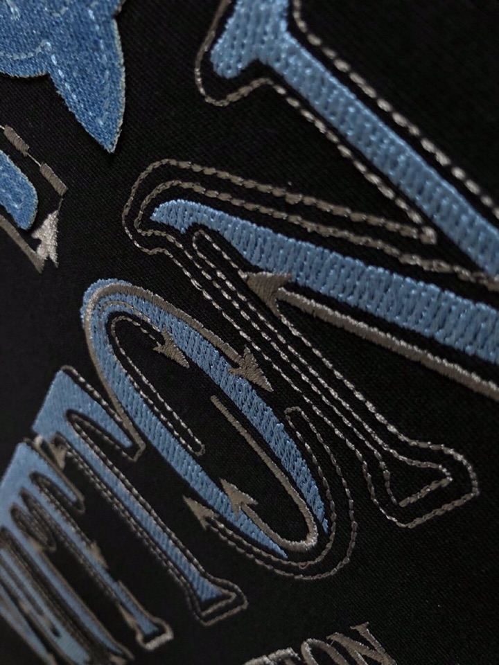  Louis Vuitton 路易威登 LV 驴牌25ss春夏顶级贴布绣经典短袖圆领T恤，精致工艺面料，