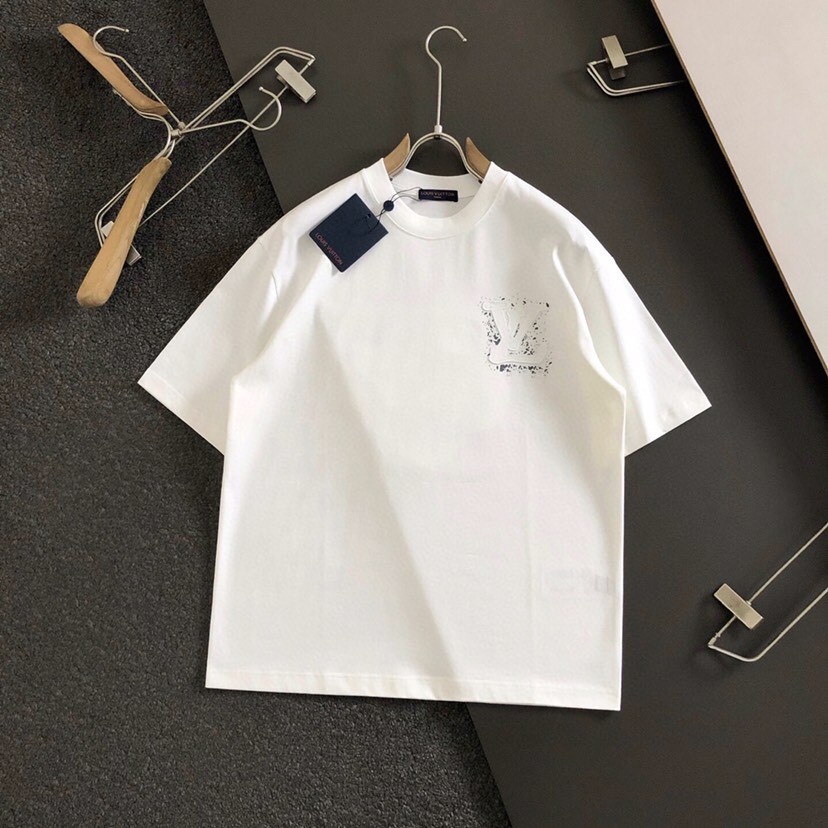  Louis Vuitton 路易威登 LV 驴牌 25ss春夏顶级贴布绣经典短袖，精致工艺面料，顶级元