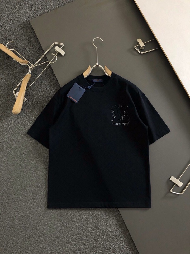  Louis Vuitton 路易威登 LV 驴牌 25ss春夏顶级贴布绣经典短袖，精致工艺面料，顶级元