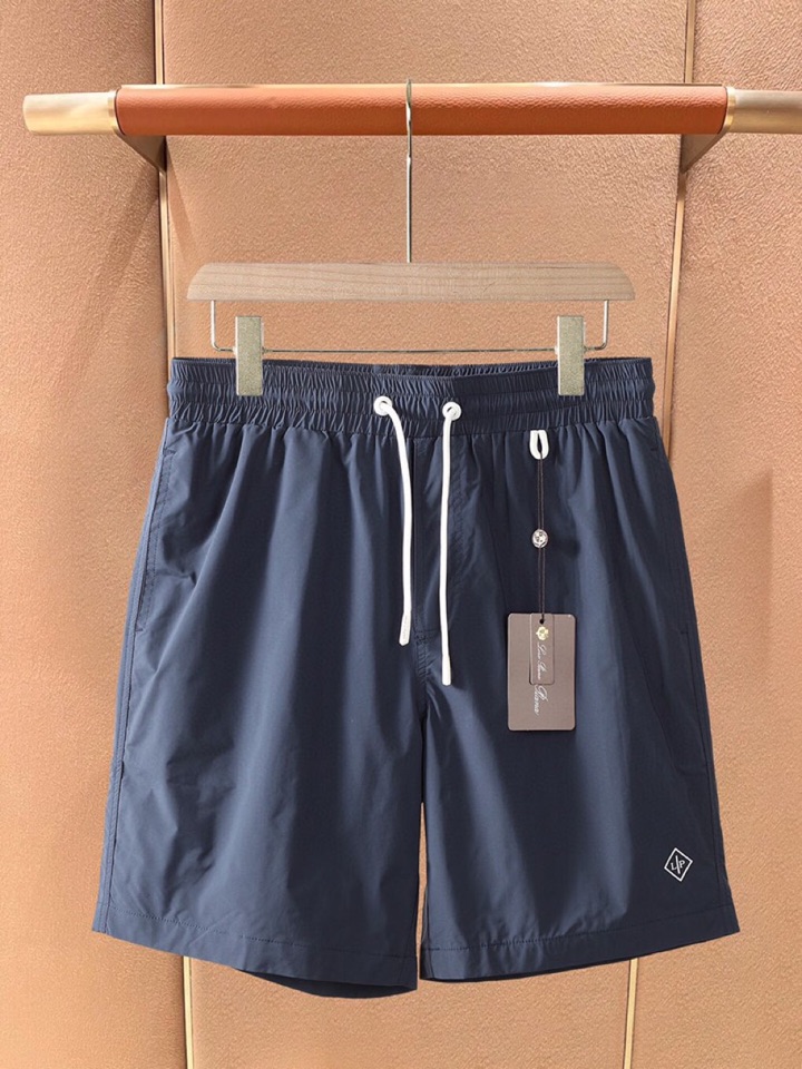  Loro Piana 诺悠翩雅lP🆕 夏季新品男士休闲🏖️沙滩短裤，每个颜色都有固定包装，内衬全包网布