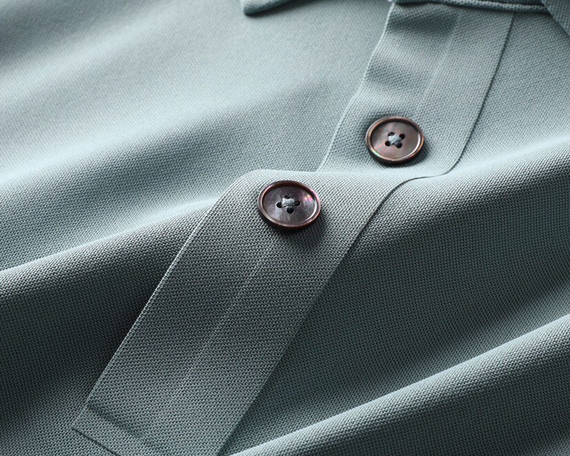  Ermenegildo Zegna 杰尼亚 男士运动休闲系列短袖翻领T恤Polo衫，炎炎夏日真的很需要