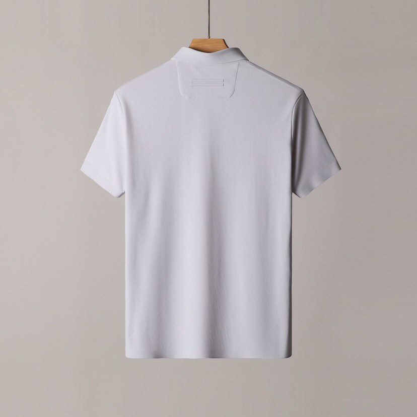  Ermenegildo Zegna 杰尼亚 男士运动休闲系列短袖翻领T恤Polo衫，炎炎夏日真的很需要