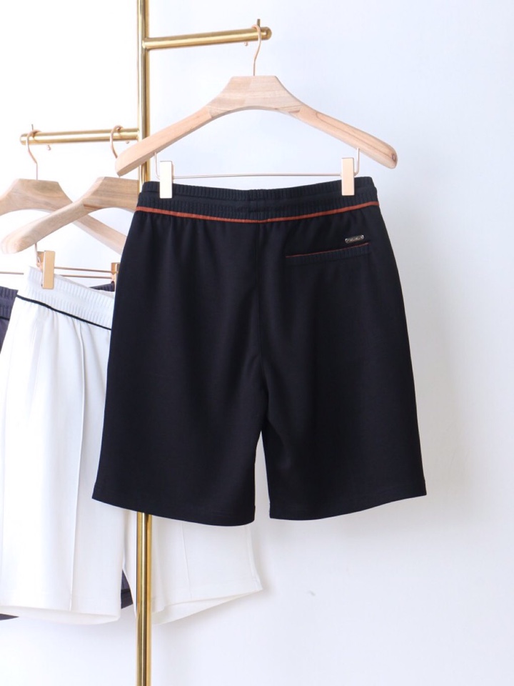  Loro Piana 诺悠翩雅lP🆕 老钱空气层高奢五分裤短裤，订织螺纹撞色裤腰，搭配恰到好处，高克重