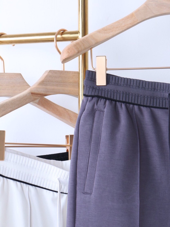  Loro Piana 诺悠翩雅lP🆕 老钱空气层高奢五分裤短裤，订织螺纹撞色裤腰，搭配恰到好处，高克重