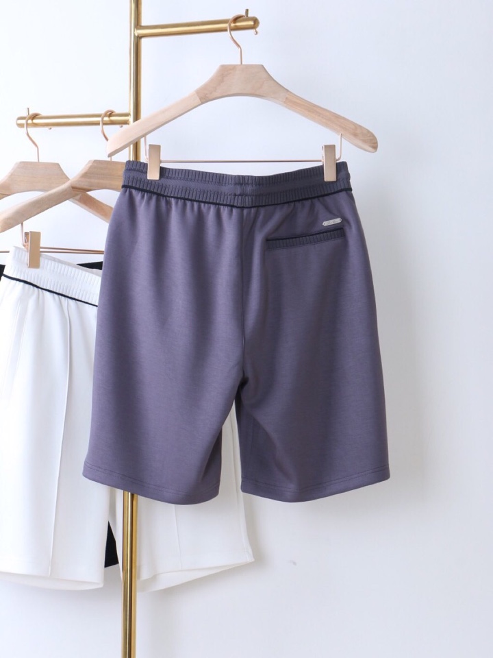  Loro Piana 诺悠翩雅lP🆕 老钱空气层高奢五分裤短裤，订织螺纹撞色裤腰，搭配恰到好处，高克重