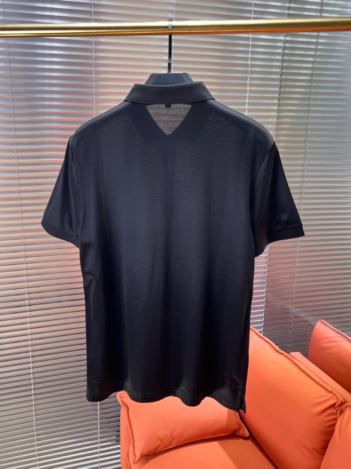  BOTTEGA VENETA BV葆蝶家 2025SS春夏新品男士翻领T恤Polo衫，雅致蝴蝶logo