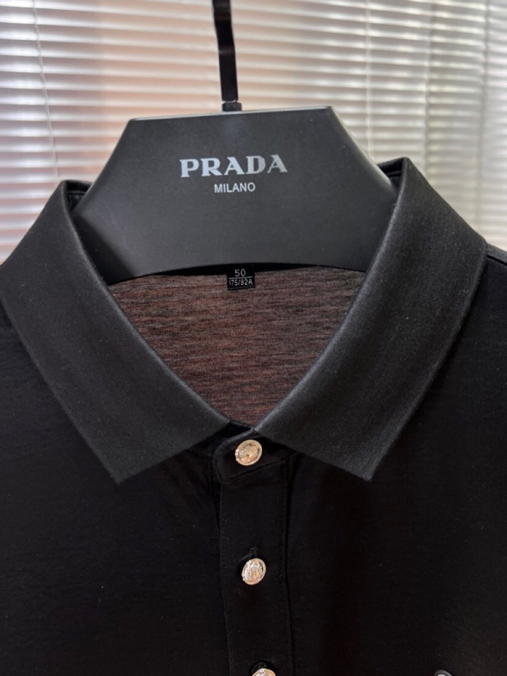  BOTTEGA VENETA BV葆蝶家 2025SS春夏新品男士翻领T恤Polo衫，雅致蝴蝶logo