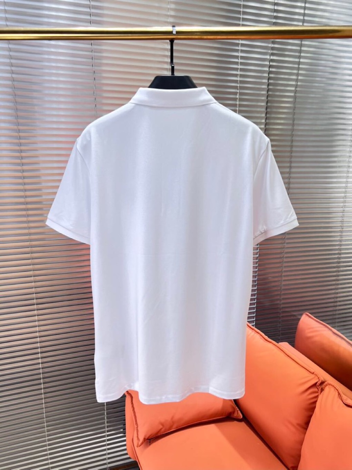  Gucci 古奇25春夏新款男士撞色珠地网眼棉短袖翻领T恤Polo衫，原版珠地棉面料，可商务可休闲！2