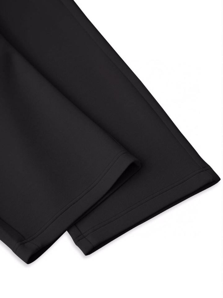  ARMANI阿玛尼2025秋冬休闲松弛系列休闲裤，370克重柔感果冻棉，弹力很好，空气层结构饱满但是不