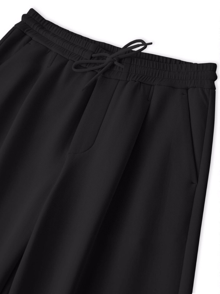  ARMANI阿玛尼2025秋冬休闲松弛系列休闲裤，370克重柔感果冻棉，弹力很好，空气层结构饱满但是不