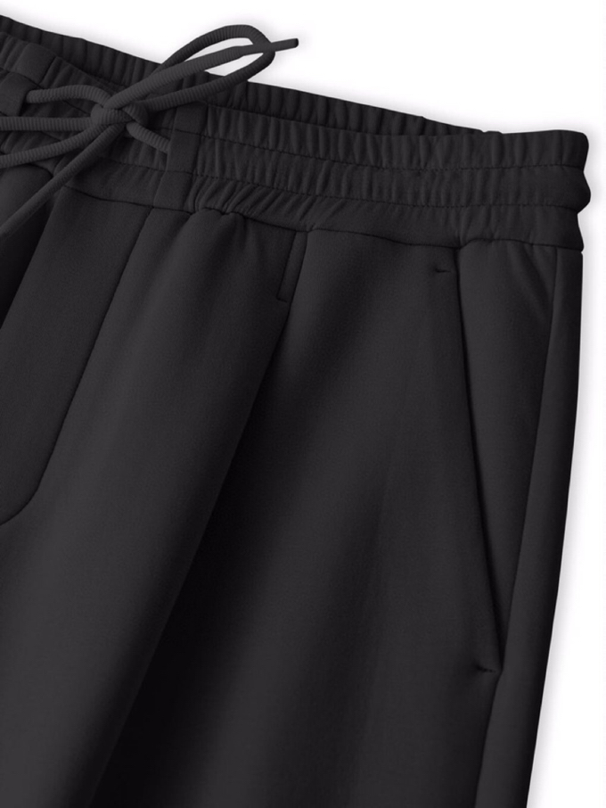  ARMANI阿玛尼2025秋冬休闲松弛系列休闲裤，370克重柔感果冻棉，弹力很好，空气层结构饱满但是不