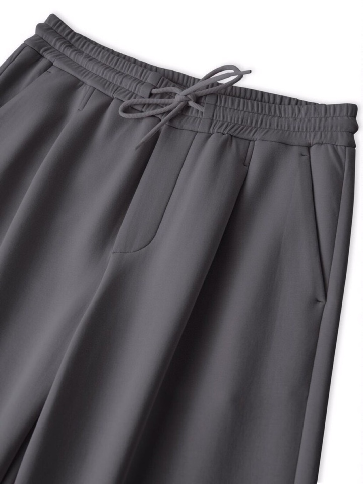  ARMANI阿玛尼2025秋冬休闲松弛系列休闲裤，370克重柔感果冻棉，弹力很好，空气层结构饱满但是不