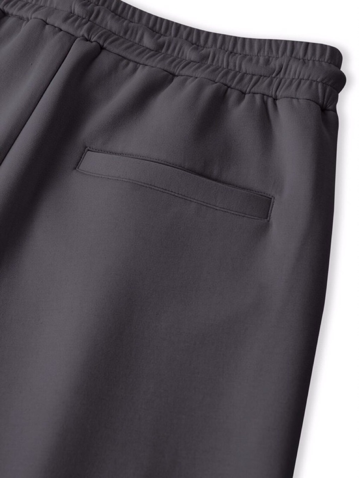  ARMANI阿玛尼2025秋冬休闲松弛系列休闲裤，370克重柔感果冻棉，弹力很好，空气层结构饱满但是不