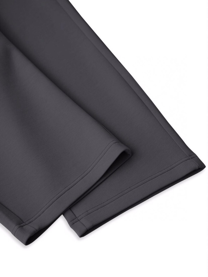  ARMANI阿玛尼2025秋冬休闲松弛系列休闲裤，370克重柔感果冻棉，弹力很好，空气层结构饱满但是不