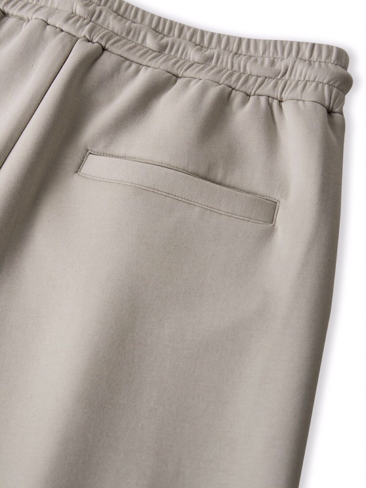  ARMANI阿玛尼2025秋冬休闲松弛系列休闲裤，370克重柔感果冻棉，弹力很好，空气层结构饱满但是不