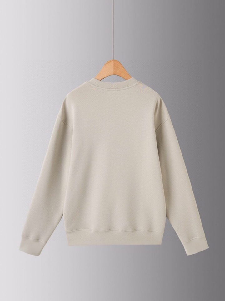  ARMANI阿玛尼2025秋冬休闲松弛系列圆领卫衣，370克重柔感果冻棉，像被云朵轻轻托住。弹力很好，