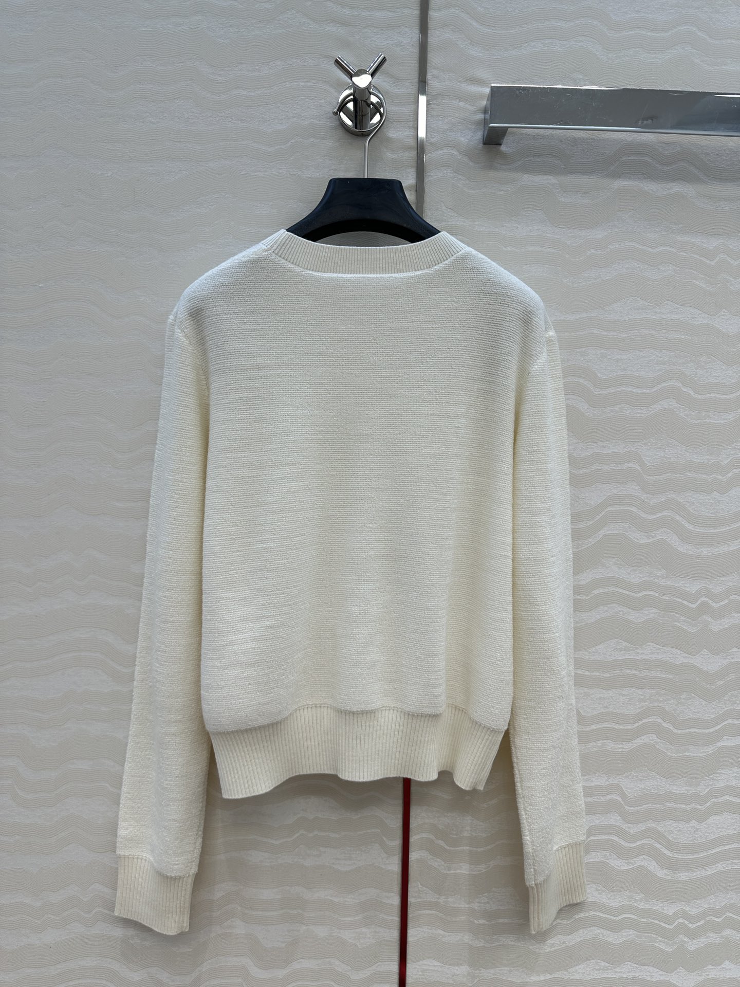Loewe Embroidered Logo Round Neck Wool Sweater - Soft, Comfortable, Stylish 10 i1755804589 4340 8