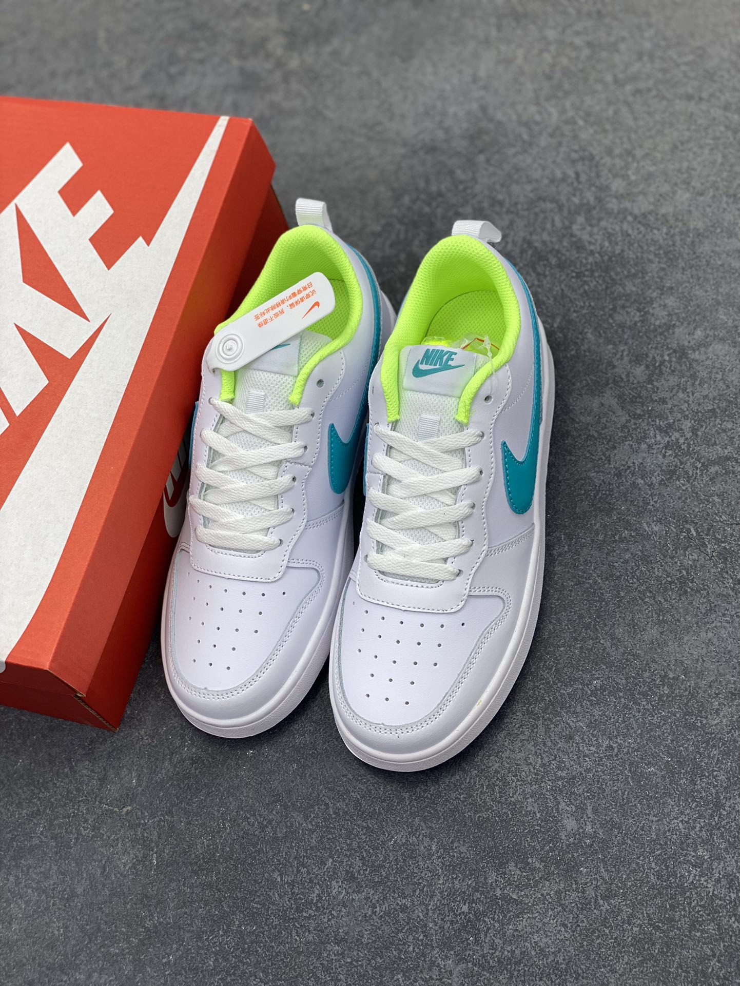 图片[8]-福利特价 Nike Court Borough 低帮百搭透气休闲运动板鞋男女鞋 经典耐用的设计，兼顾舒适脚感和出众风范，演绎匠心之作。结构性的支撑贴合感结合复古篮球设计，塑就场外全明星风范。 货号：BQ5448-105 尺码：36 36.5 37.5 38 38.5 39 40 40.5 4142 42.5 43 44 44.5 45-选品中心