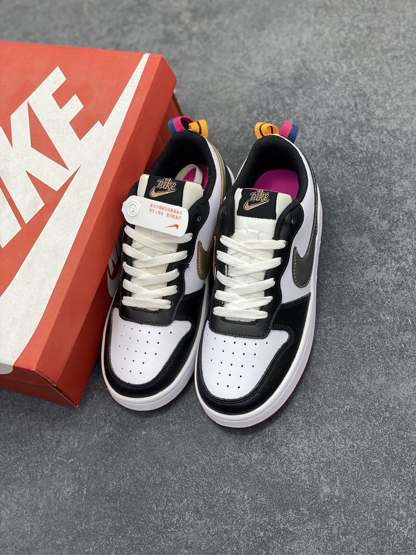 图片[8]-福利特价 Nike Court Borough 低帮百搭透气休闲运动板鞋男女鞋 经典耐用的设计，兼顾舒适脚感和出众风范，演绎匠心之作。结构性的支撑贴合感结合复古篮球设计，塑就场外全明星风范。 货号：DJ0040-100 尺码：36 36.5 37.5 38 38.5 39 40 40.5 4142 42.5 43 44 44.5 45-选品中心