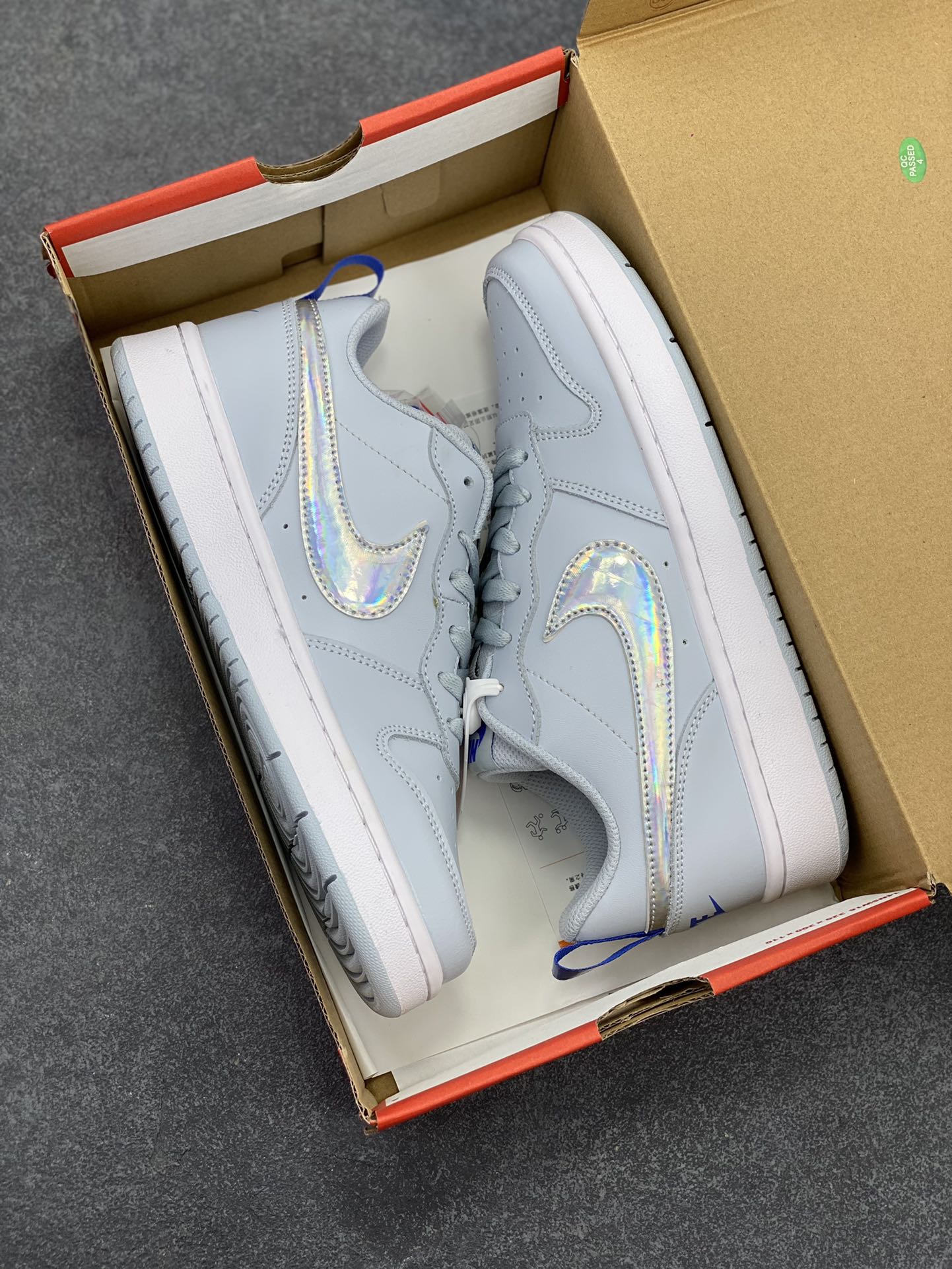 图片[9]-福利特价 Nike Court Borough 低帮百搭透气休闲运动板鞋男女鞋 经典耐用的设计，兼顾舒适脚感和出众风范，演绎匠心之作。结构性的支撑贴合感结合复古篮球设计，塑就场外全明星风范。 货号：CJ2239-401 尺码：36 36.5 37.5 38 38.5 39 40 40.5 4142 42.5 43 44 44.5 45-选品中心