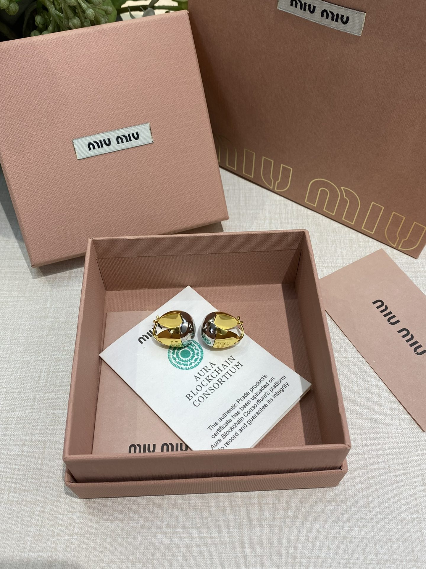 미우미우 귀걸이 135648 Miu Miu Earrings