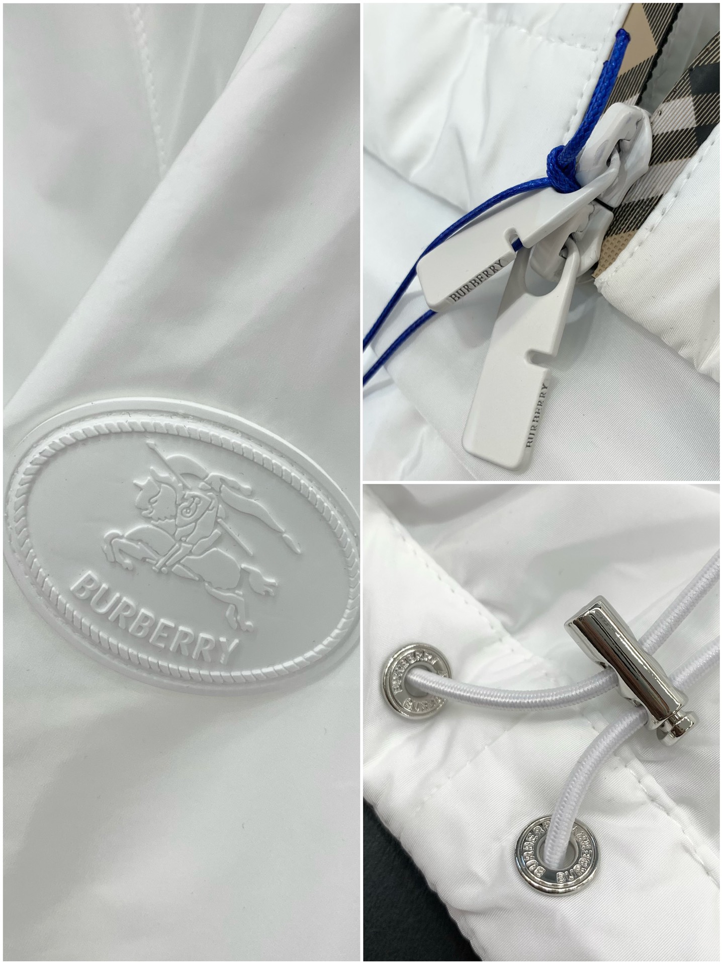 ，Burberry 巴宝莉，2025秋季最新品，专柜同步有售，原单狠货，时尚休闲连帽外套，进口原版面料，