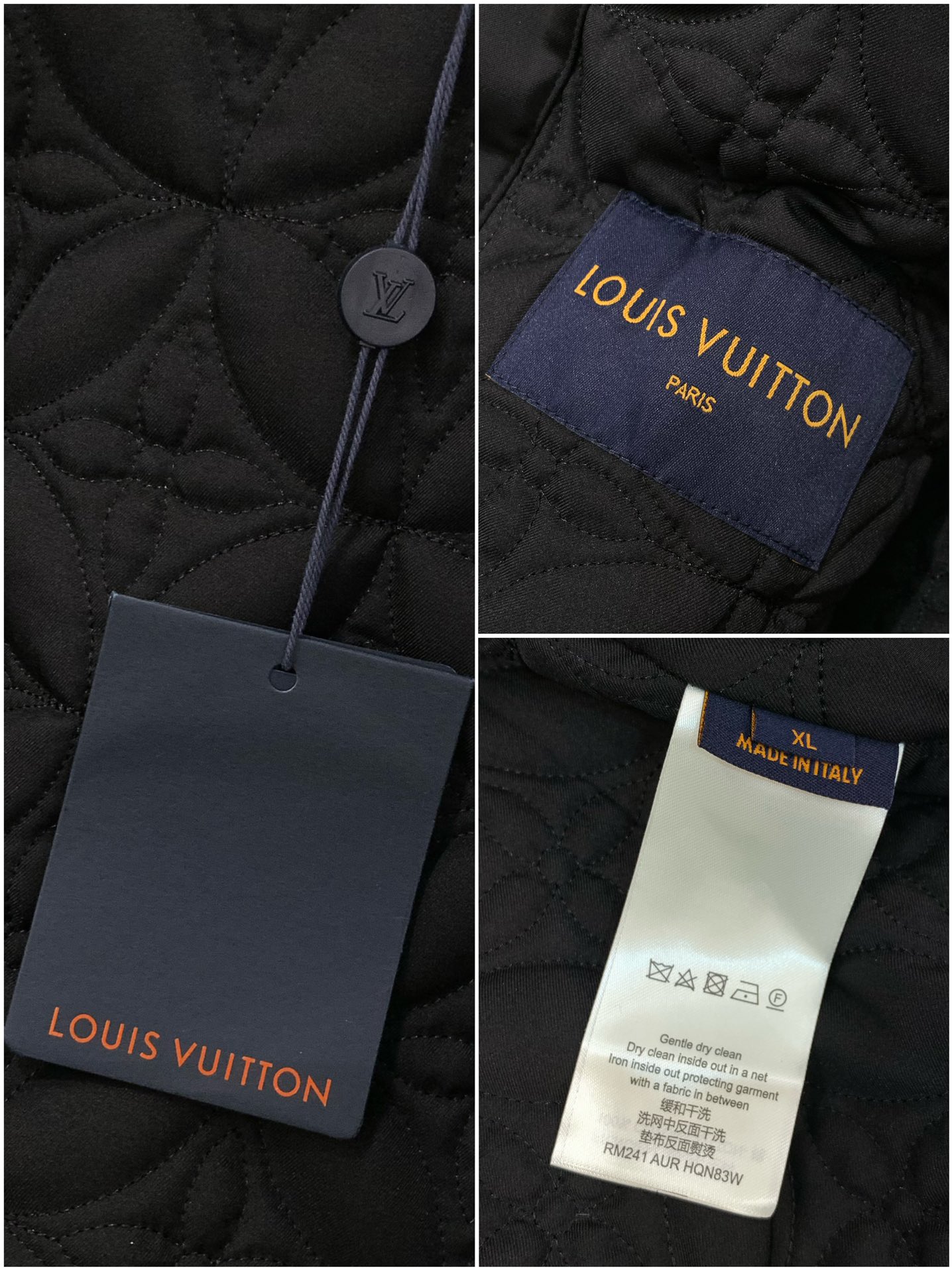，LouisVuitton 路易威登，2025冬季最新款，专柜同步有售，原单狠货，时尚休闲➕棉夹克外套，