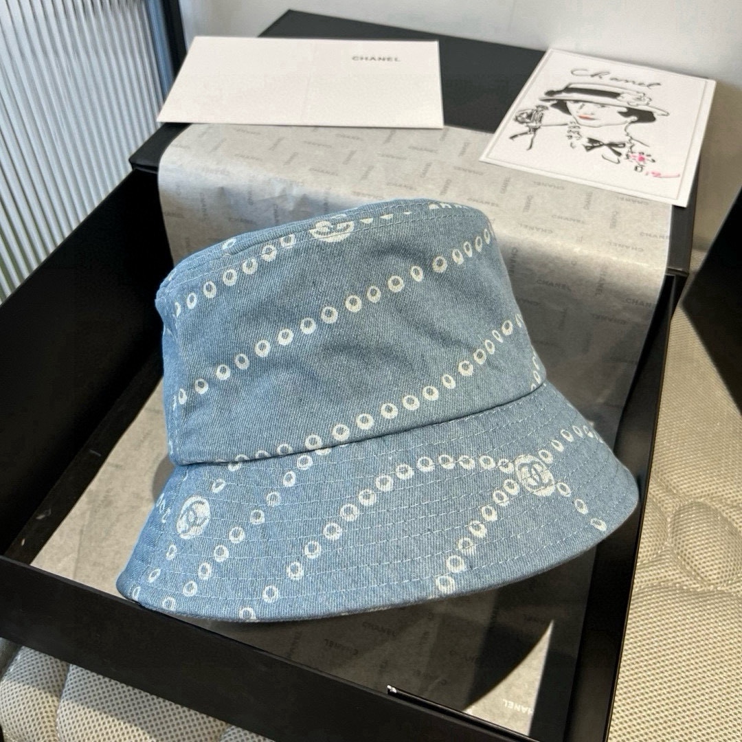 🆕

Chanel香奈儿牛仔渔夫帽，25年专柜新款，头围57cm
