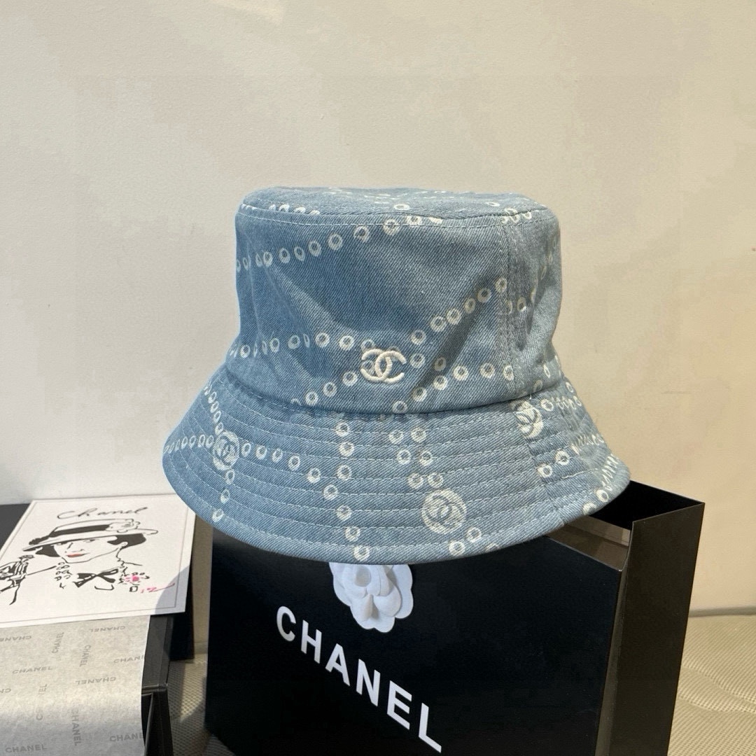 🆕

Chanel香奈儿牛仔渔夫帽，25年专柜新款，头围57cm