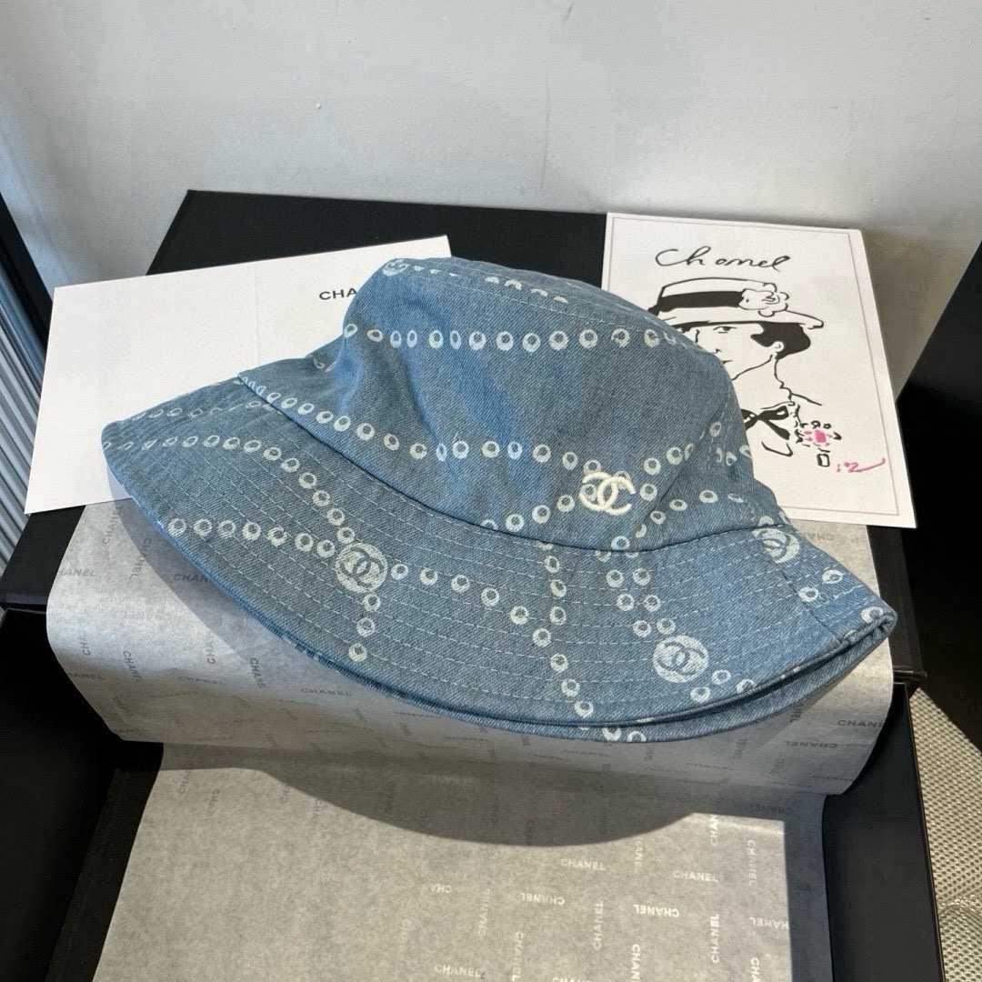 🆕

Chanel香奈儿牛仔渔夫帽，25年专柜新款，头围57cm