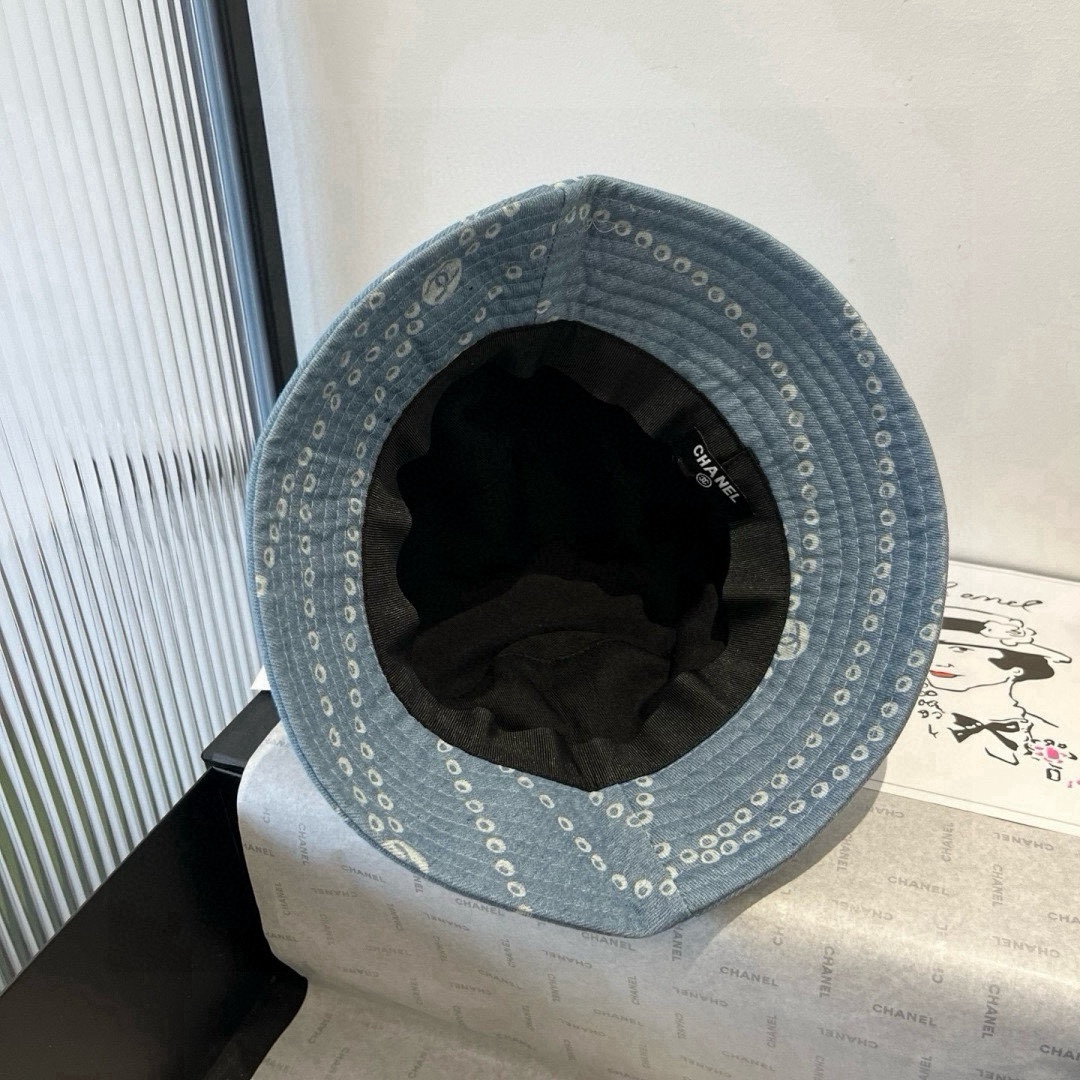 🆕

Chanel香奈儿牛仔渔夫帽，25年专柜新款，头围57cm