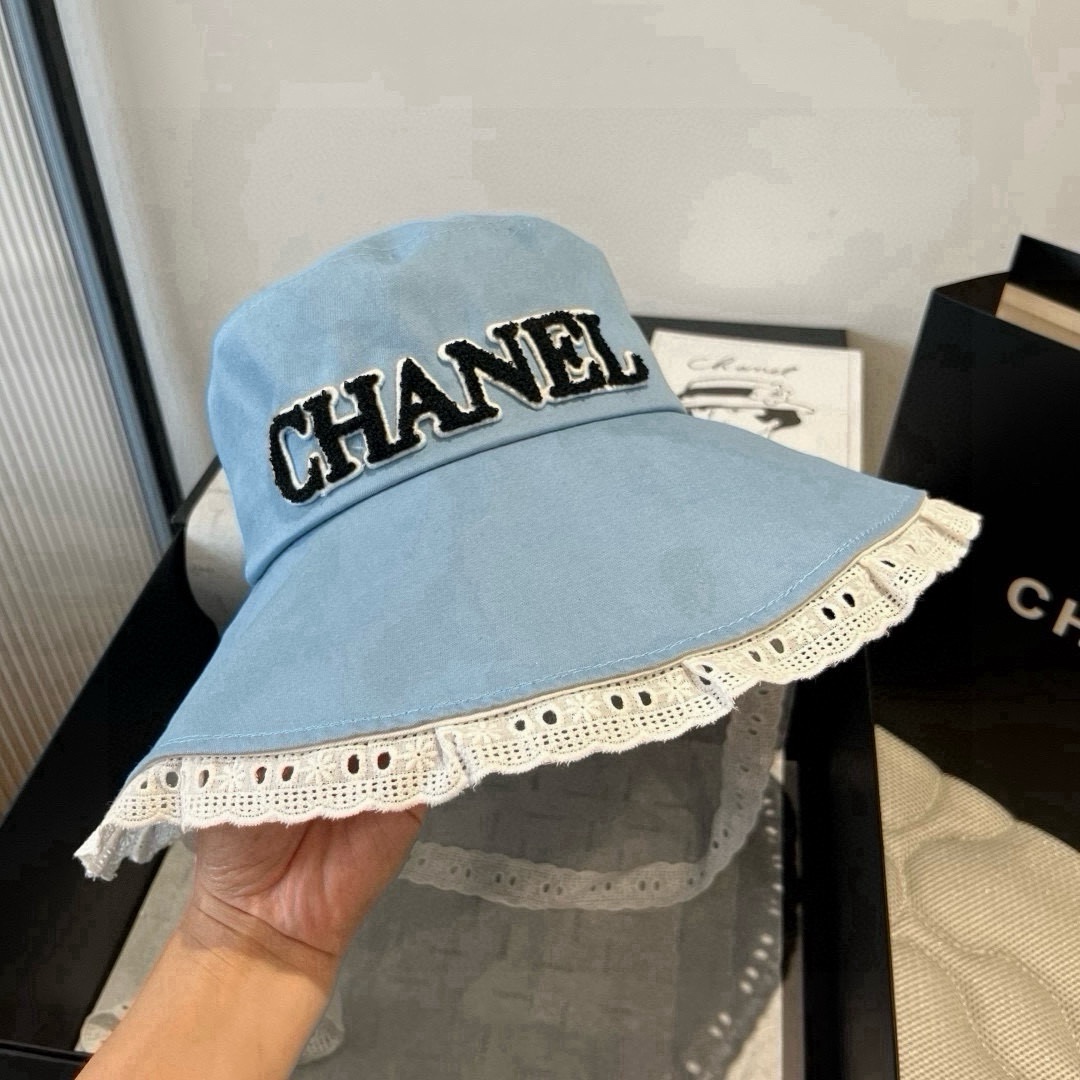 🆕

Chanel香奈儿牛仔渔夫帽，头围57cm