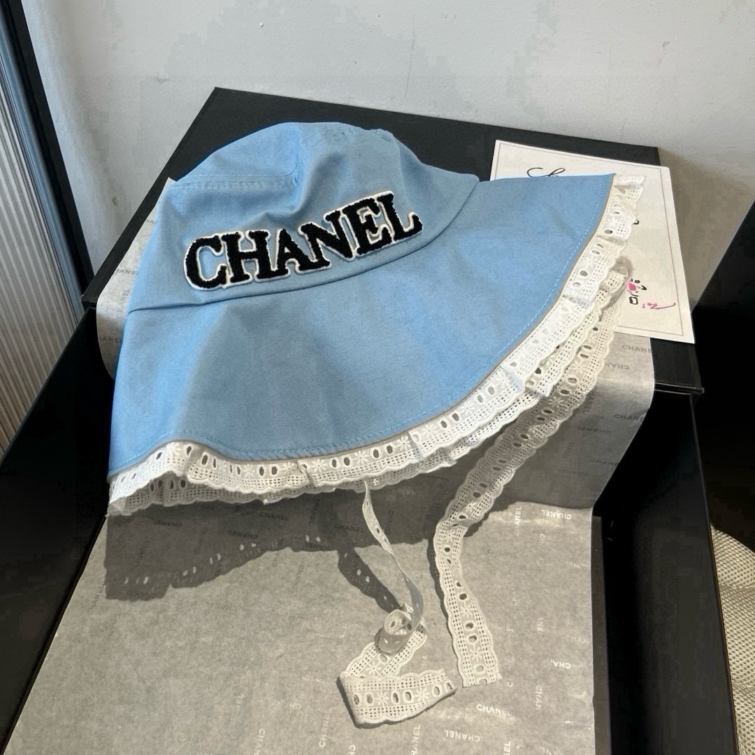 🆕

Chanel香奈儿牛仔渔夫帽，头围57cm