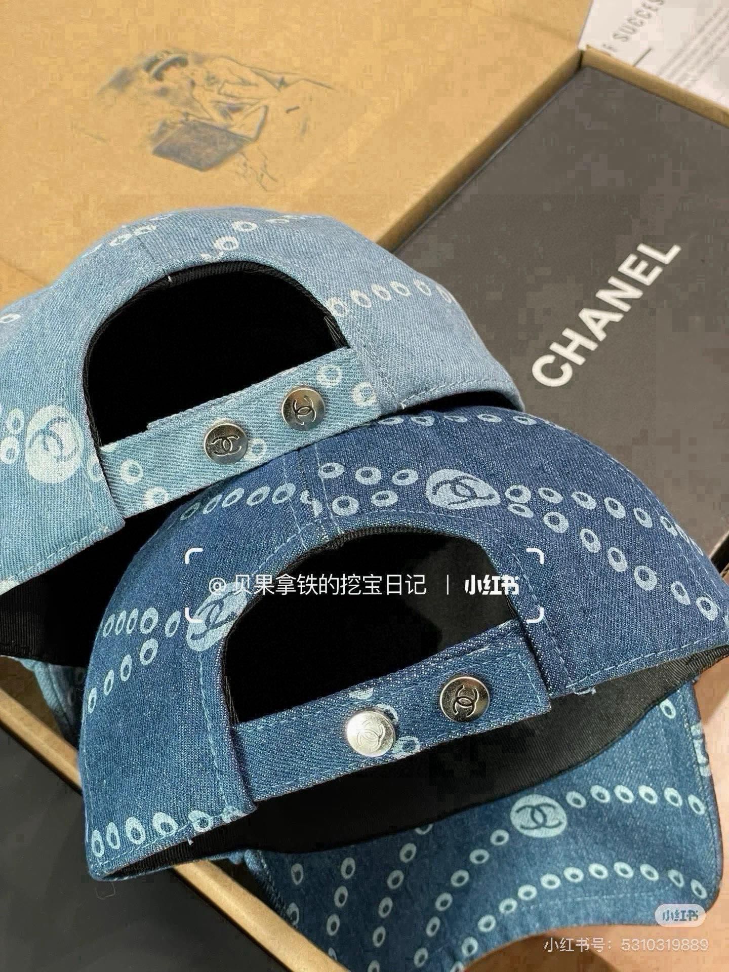 🆕

Chanel香奈儿牛仔鸭舌帽，25年专柜新款，头围57cm