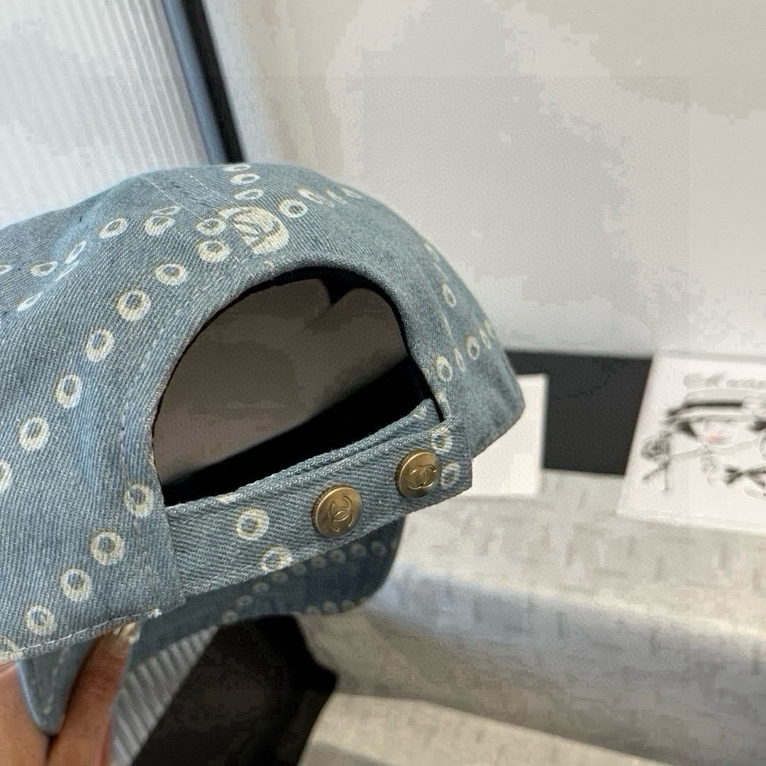 🆕

Chanel香奈儿牛仔鸭舌帽，25年专柜新款，头围57cm