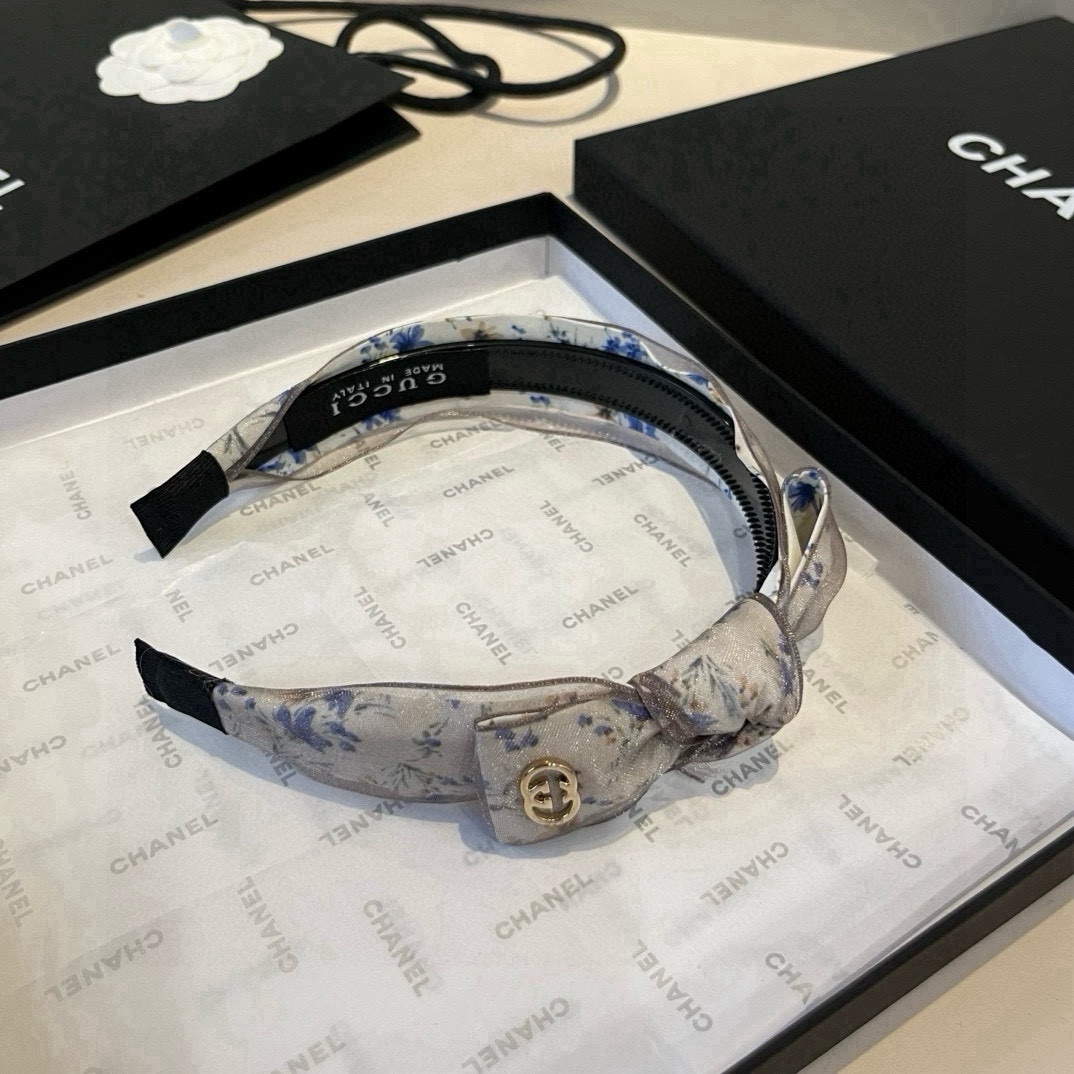 🆕

Gucci古奇 2025新款碎花头箍，蝴蝶结🎀发箍