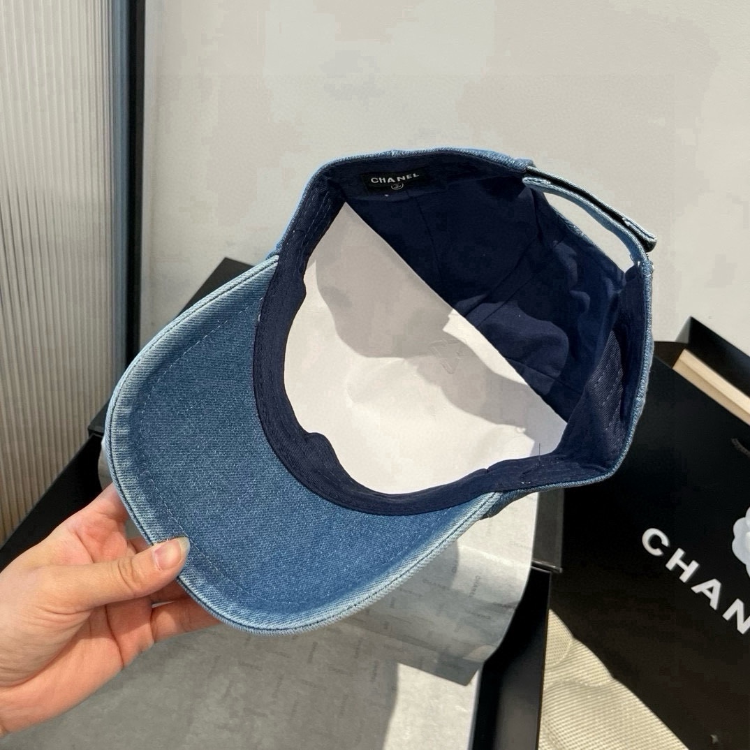 🆕

Chanel香奈儿牛仔鸭舌帽，25年专柜新款，头围57cm