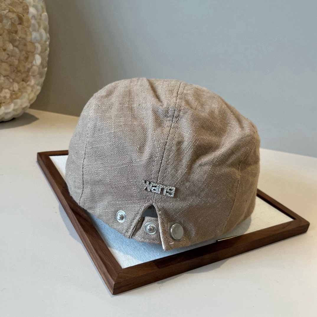 🆕
亚历山大王前进鸭舌帽，棉麻面料，轻盈百搭