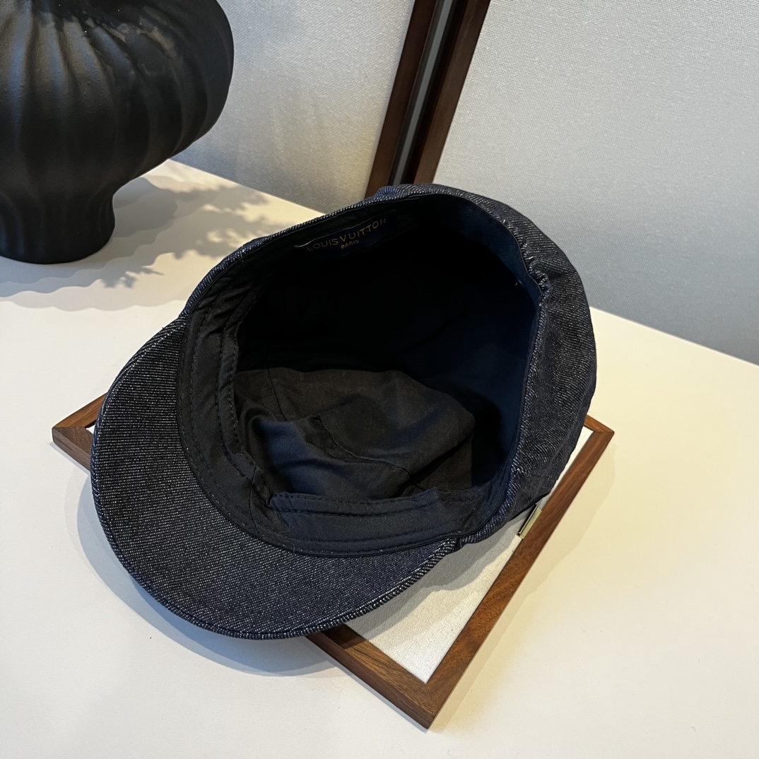 🆕

Lv路易斯新款鸭舌画家帽，头围57cm