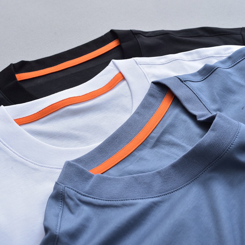  HERMES 爱马仕官网同款短袖圆领T恤，大刺绣牙刷绣60支丝光双面短袖T恤 3色推荐\n码数：M-3