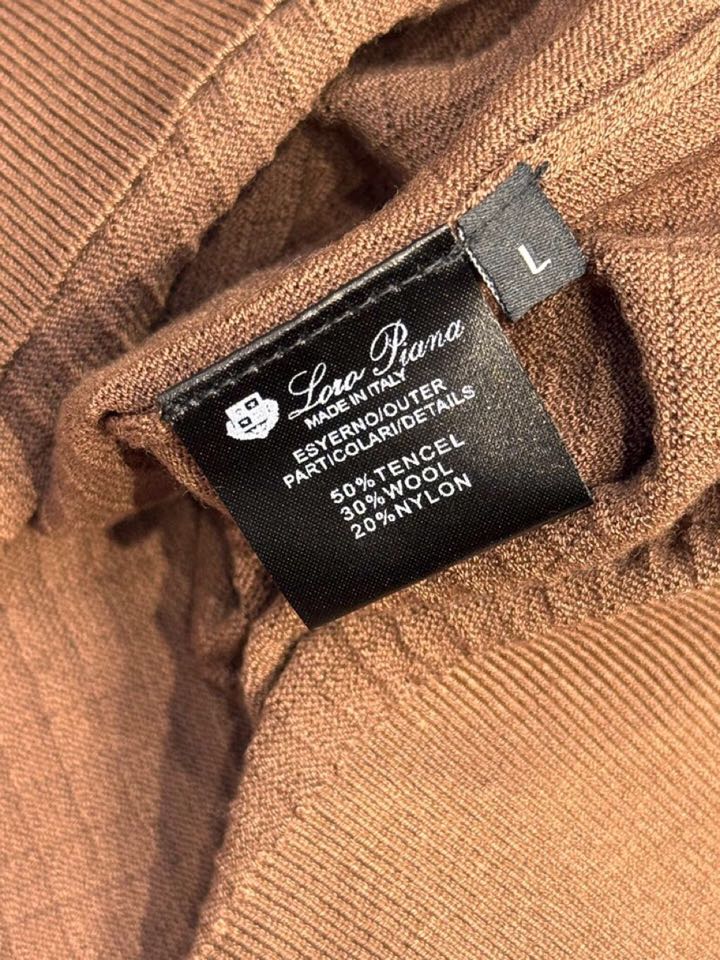  Loro Piana 诺悠翩雅lP🆕 春夏最新男士无纽扣短袖翻领T恤针织衫，精选高档天丝和羊毛混纺80