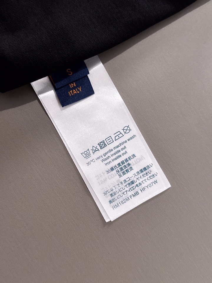  Louis Vuitton 路易威登 LV 驴牌25ss新款短袖圆领T恤，男女同款情侣款，定制260克