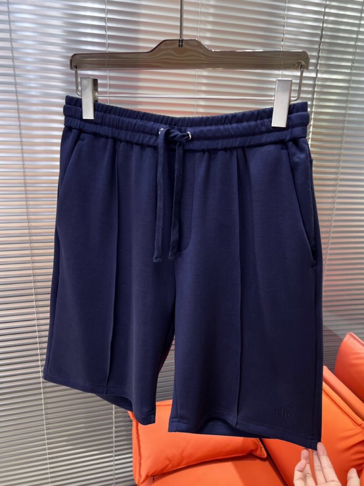  Loro Piana 诺悠翩雅lP🆕 新品经典时尚男士短裤，简约时尚老钱风单品设计，天丝棉+聚酯纤维面