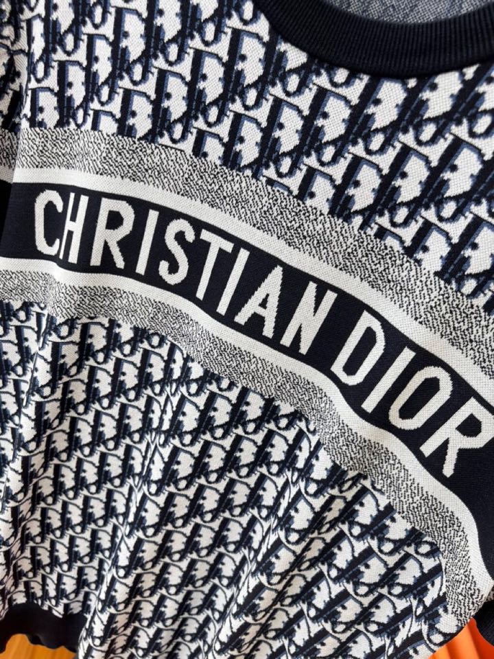  Dior 迪奥2025SS最新系列！Monograw针织提花面料，定位条纹CD经典字母 内外兼修 帅气