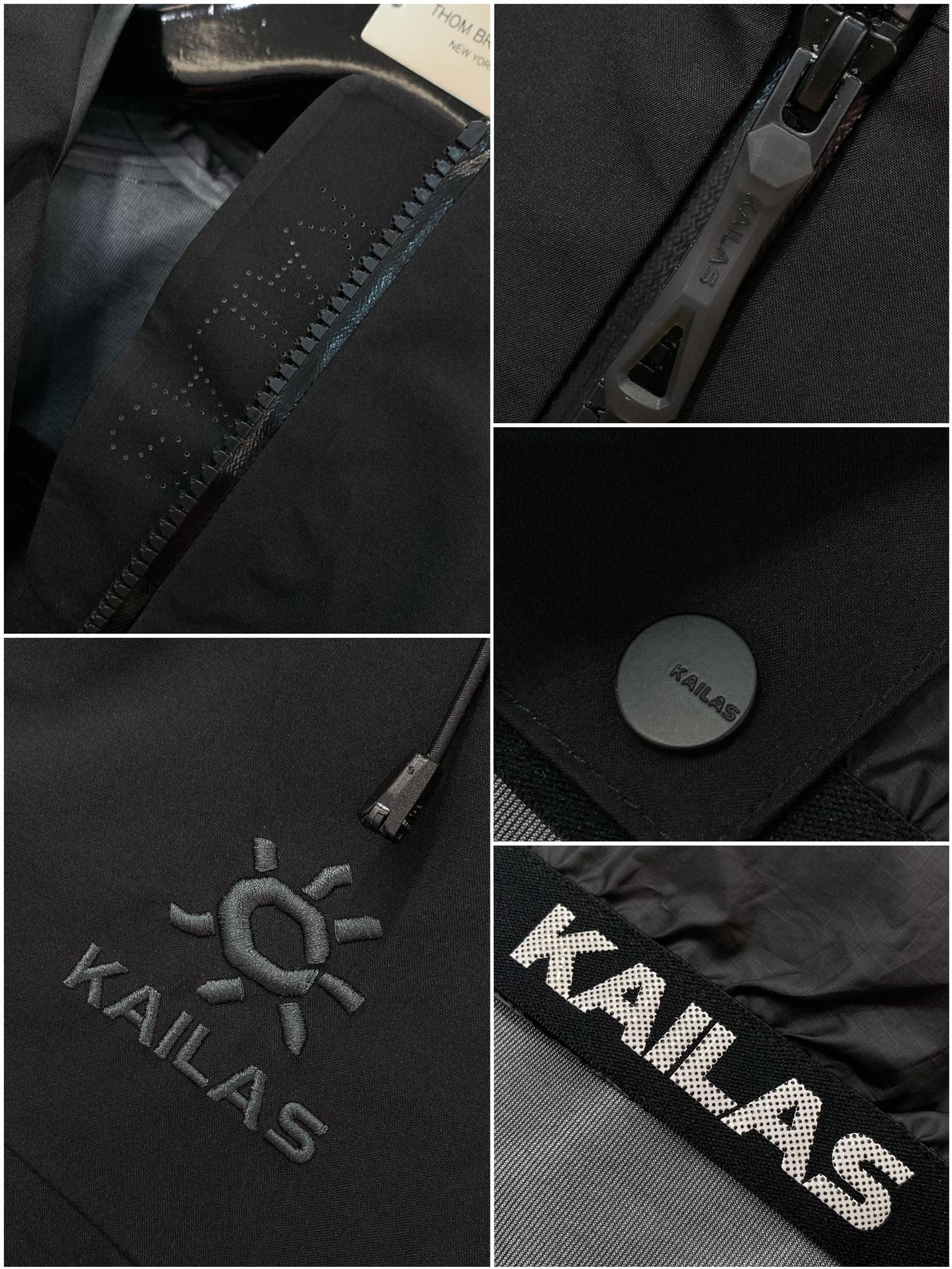，KAILAS 凯乐石，2025秋冬季新款，时尚休闲连帽冲锋衣外套，专柜同步有售，原单狠货，顶级刺绣🪡工