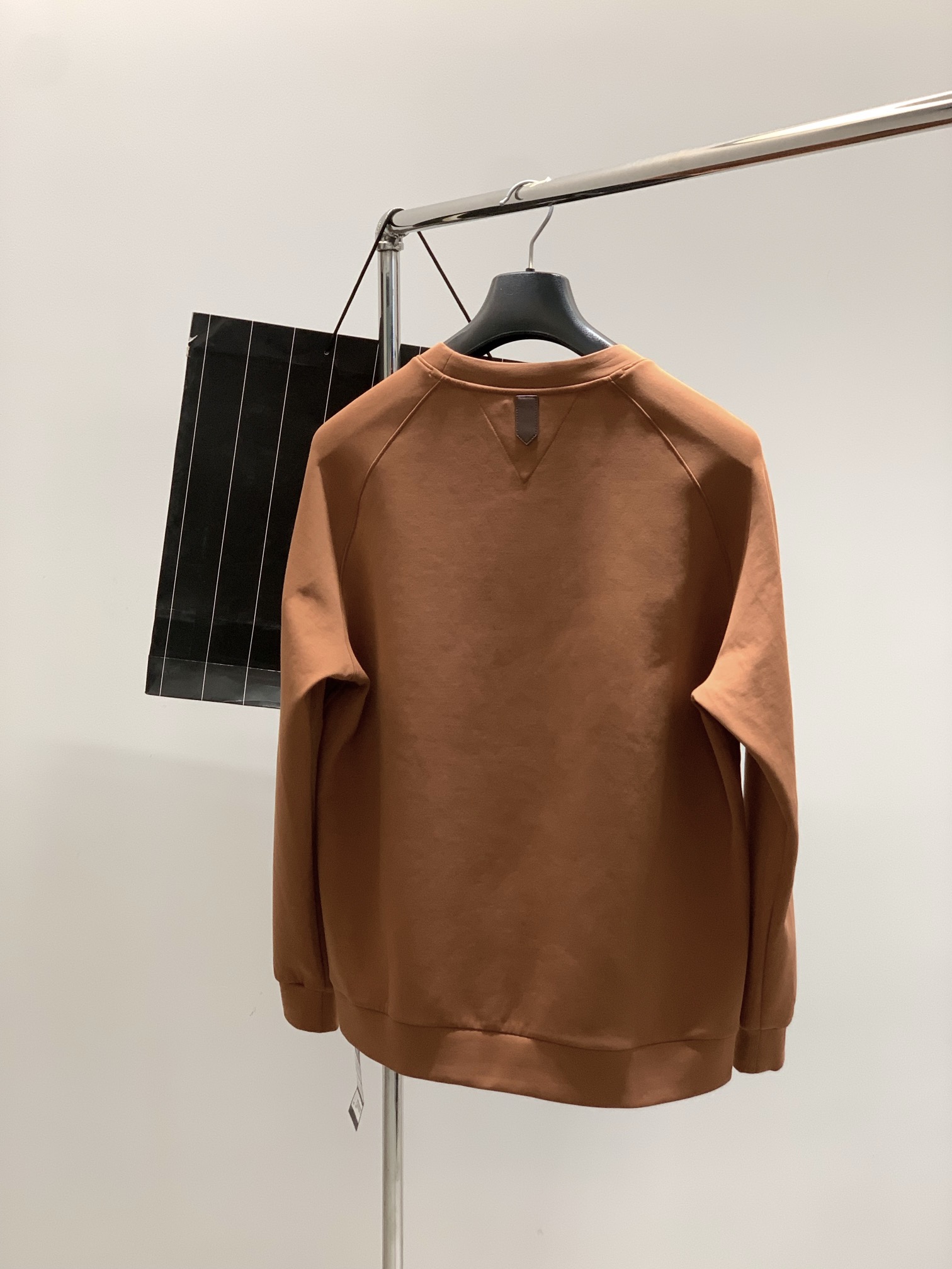 Zegna Women's Cotton-Blend Sweatshirt, Crew Neck, Long Sleeves - Luxury Comfort 18 i1755937804 9273 1